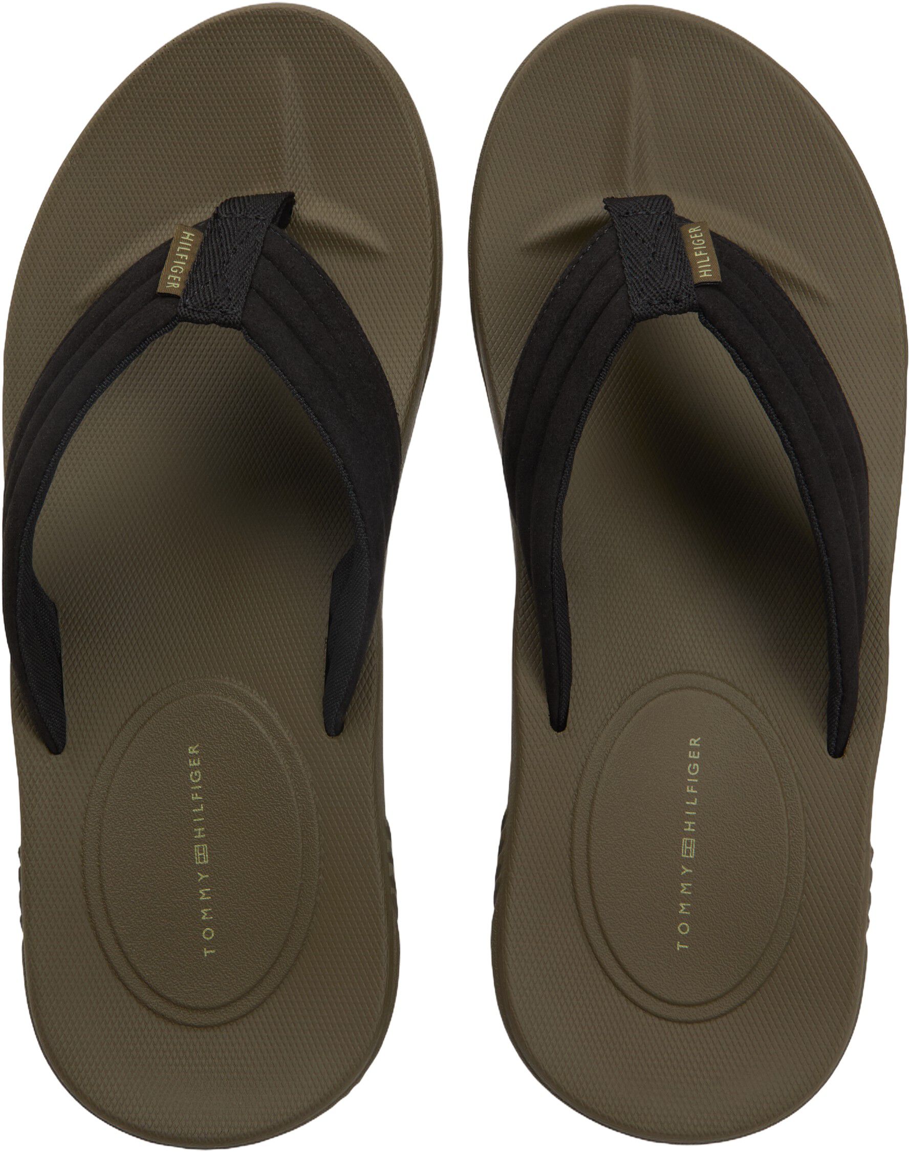 Padded Strap Contoured Footbed Flip-Flops