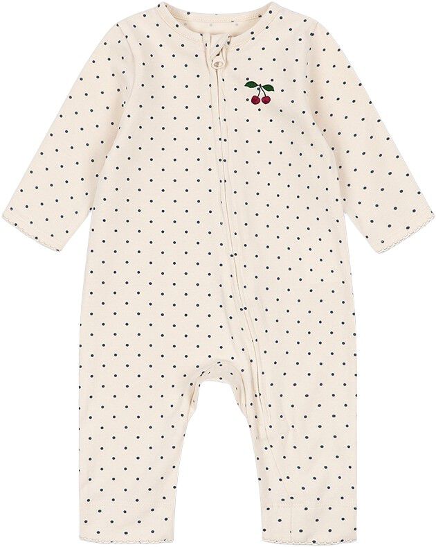BASIC ZIP ONESIE GOTS