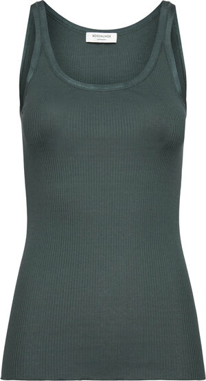 Belle Silk top w/ elastic band