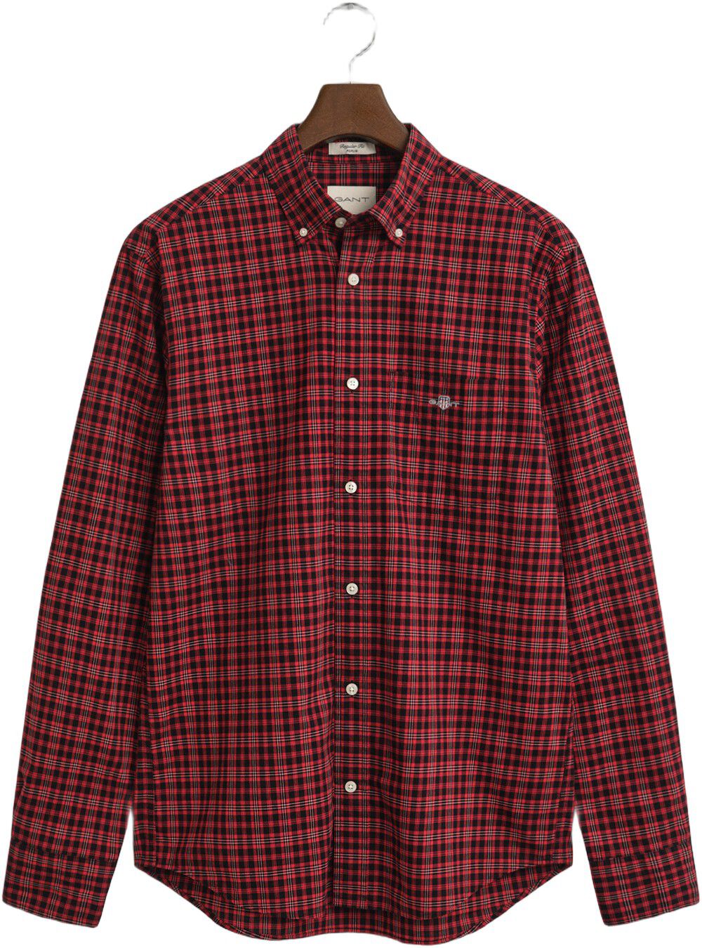 REG CLASSIC POPLIN CHECK SHIRT