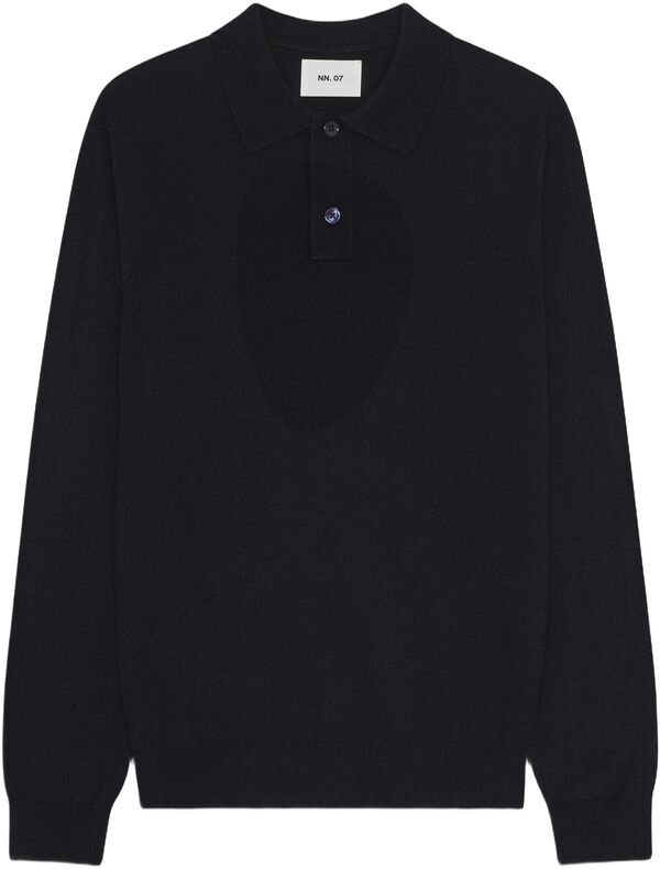 Serge Ls Polo Knit