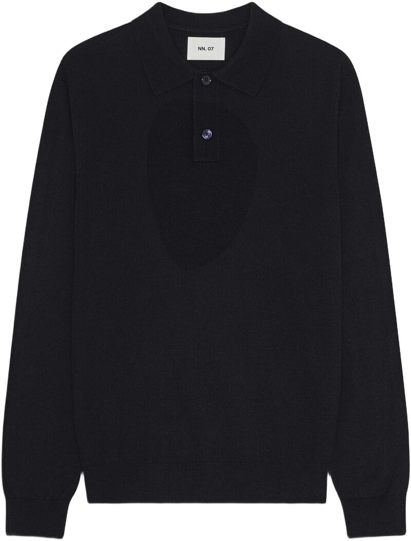 Serge Ls Polo Knit