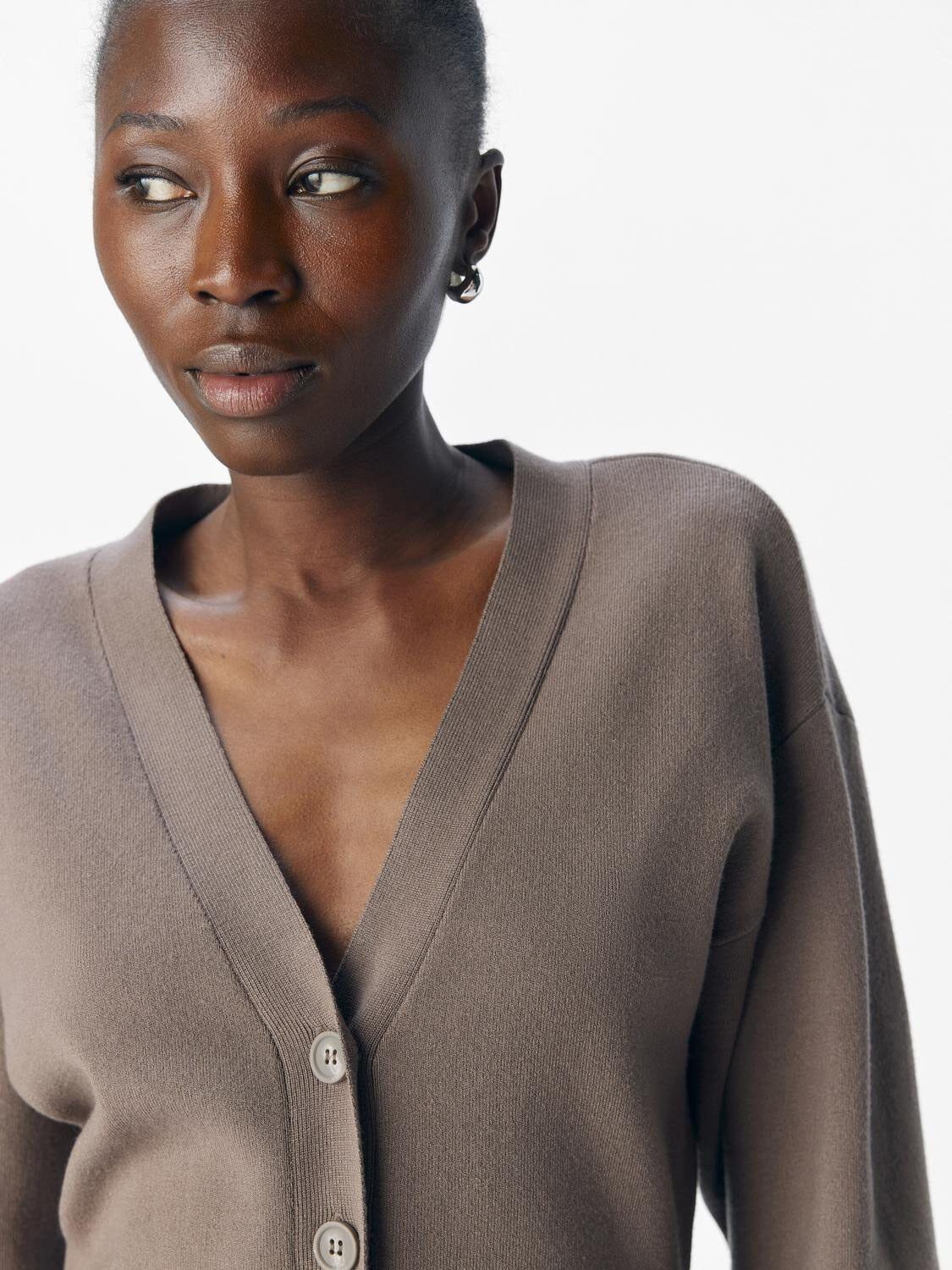 OBJREYNARD LS SLI CARDIGAN NOOS