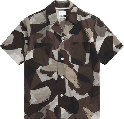 Mads Relaxed Camo Shirt SS