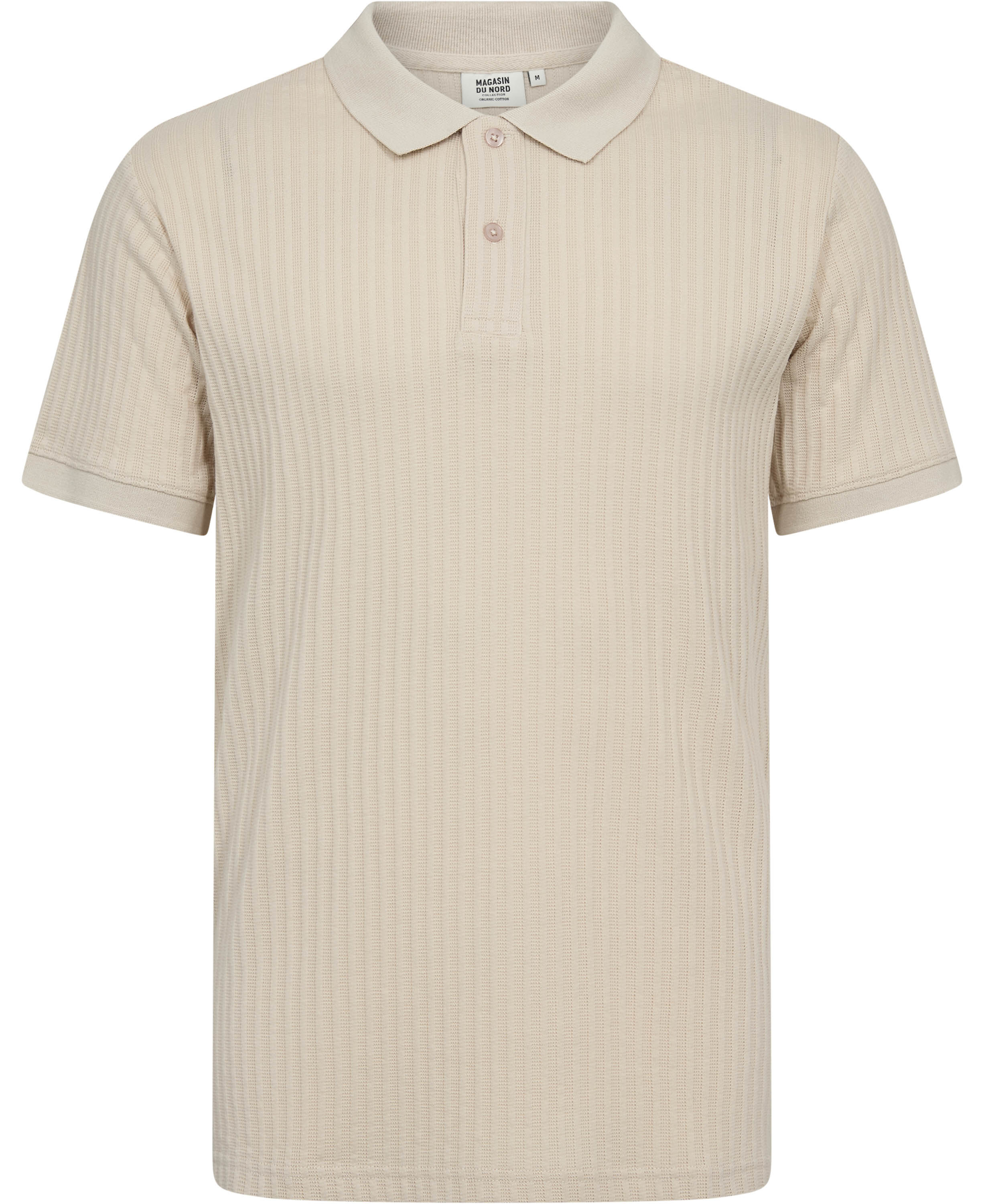 Harry textured polo GOTS