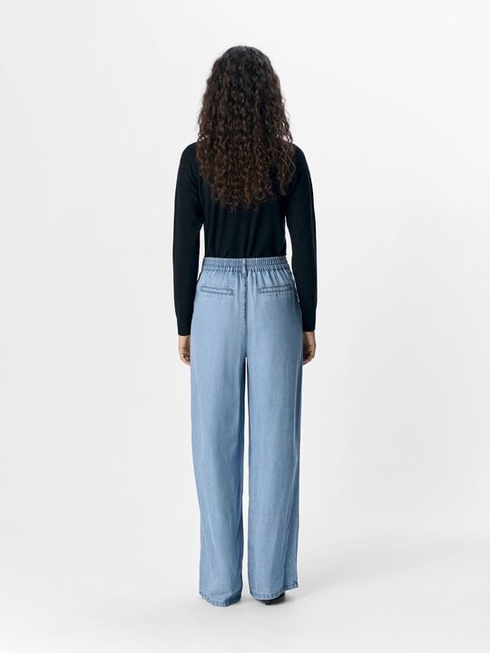 OBJFRAME LISA WIDE MW PANTS NOOS
