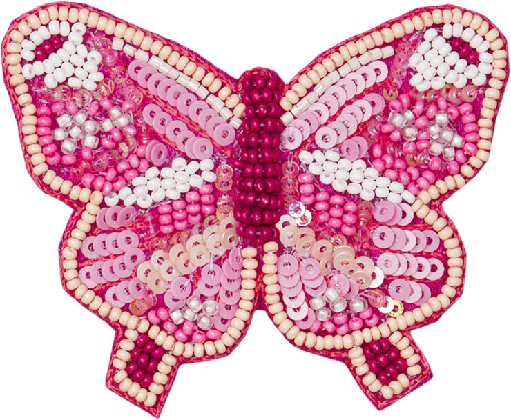 Butterfly Beaded Clip