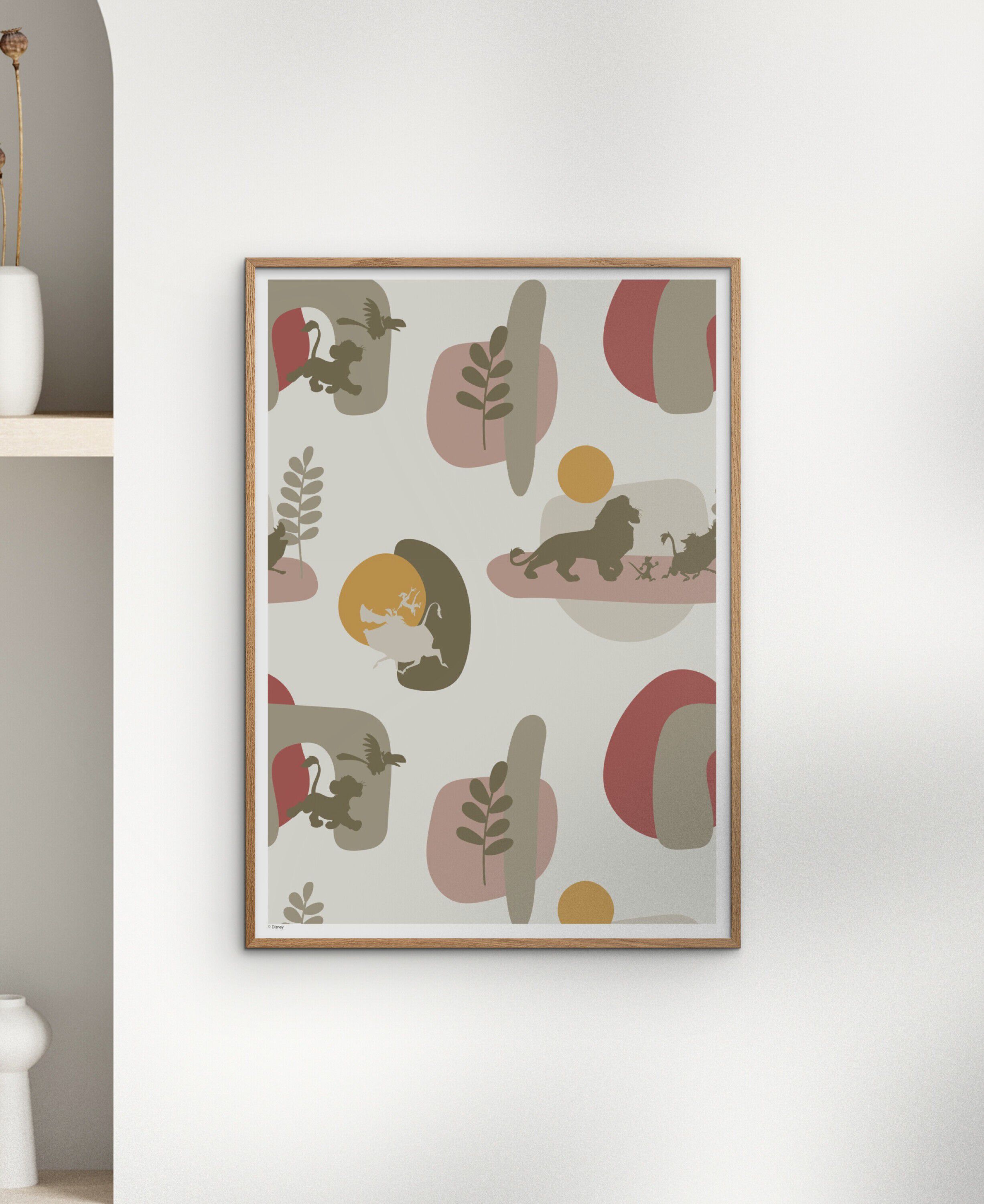 Disney - The Lion King Green Silhouettes