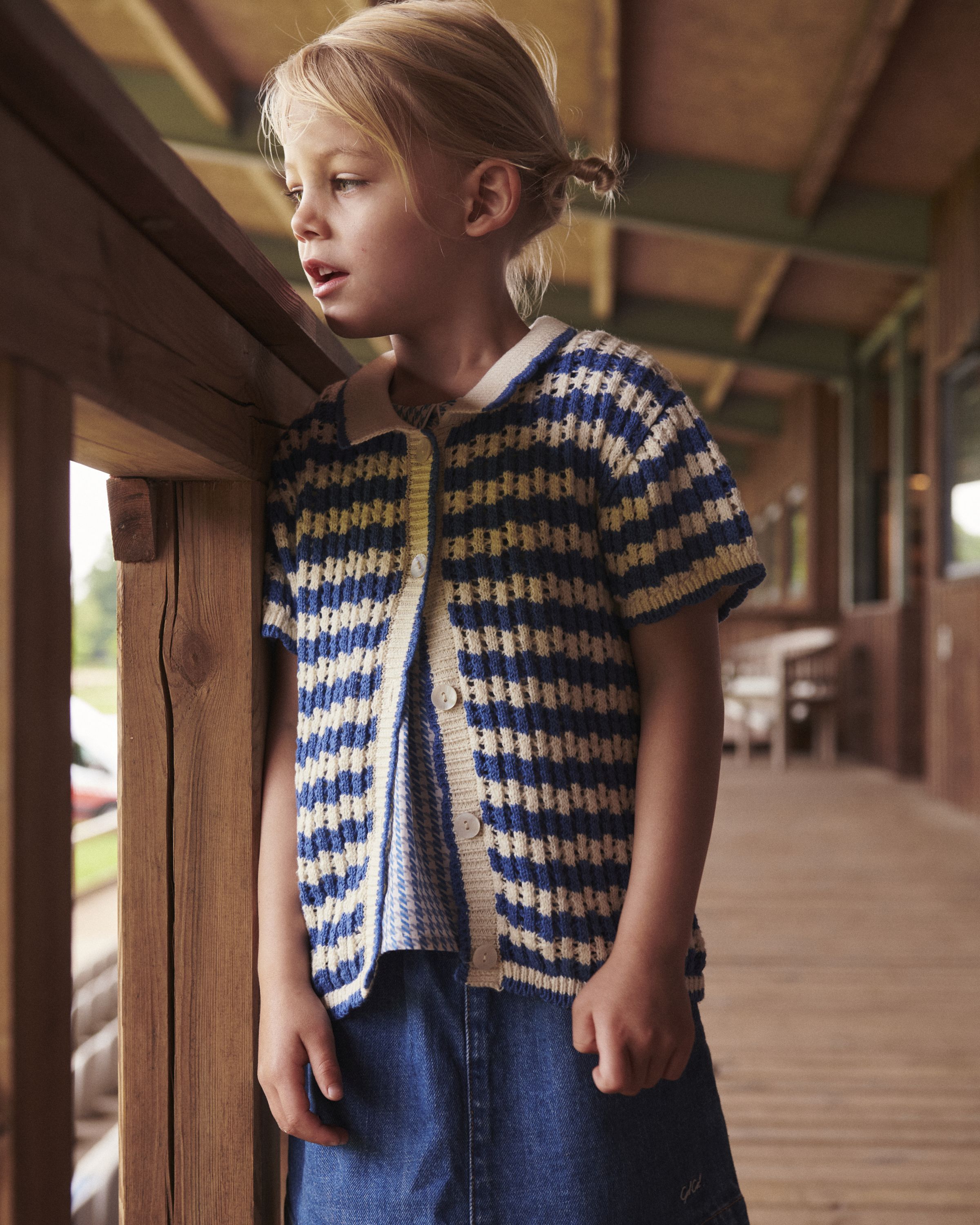 CROCHET SS CARDIGAN