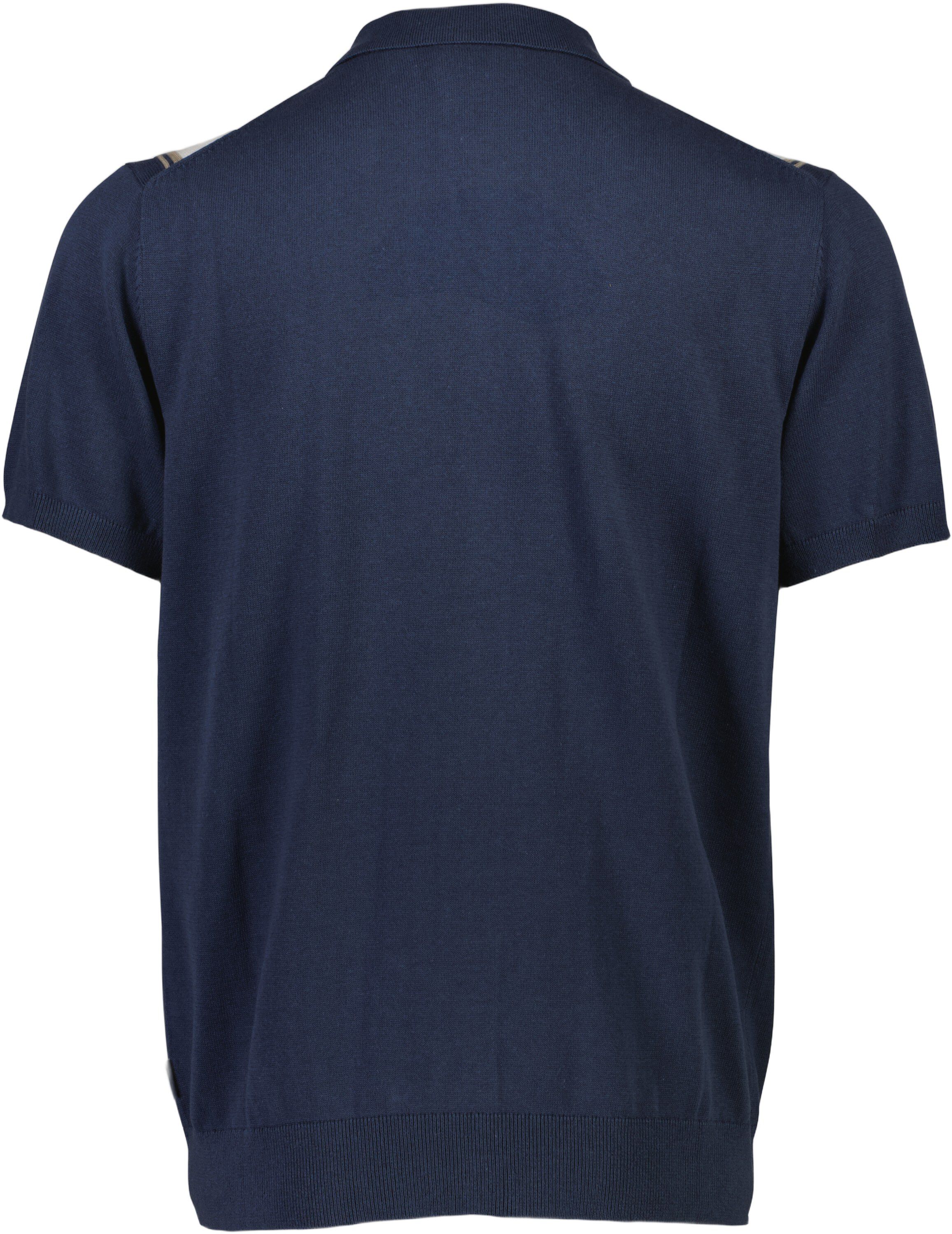 Knitted polo cardigan