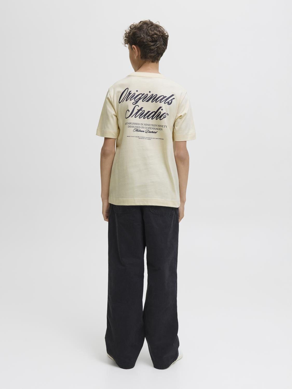 JORNORREBRO TYPO TEE SS CREW NECK S