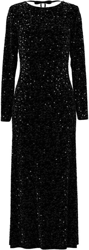 PCKAM LS MAXI DRESS JRS BC