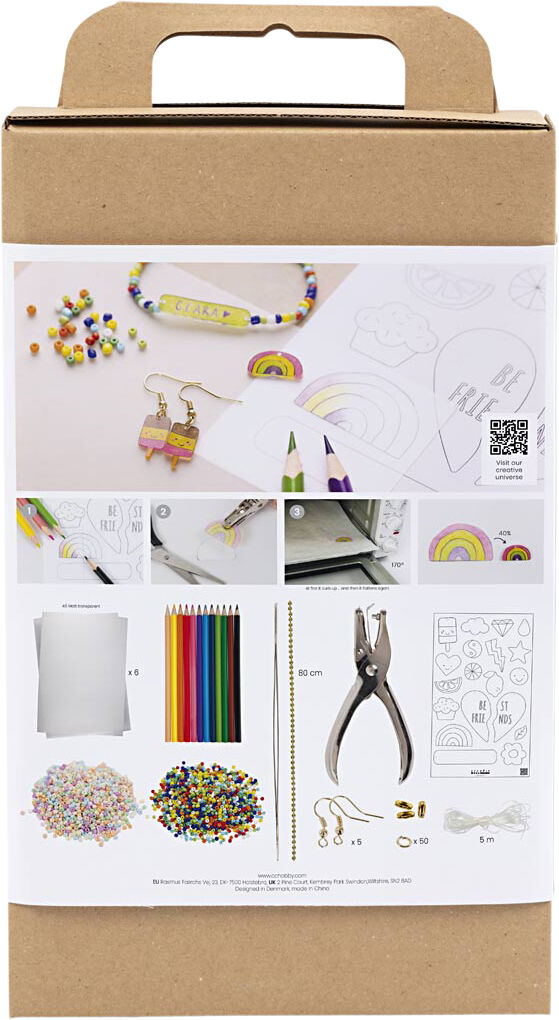 DIY Mix Krympeplast, Smykker