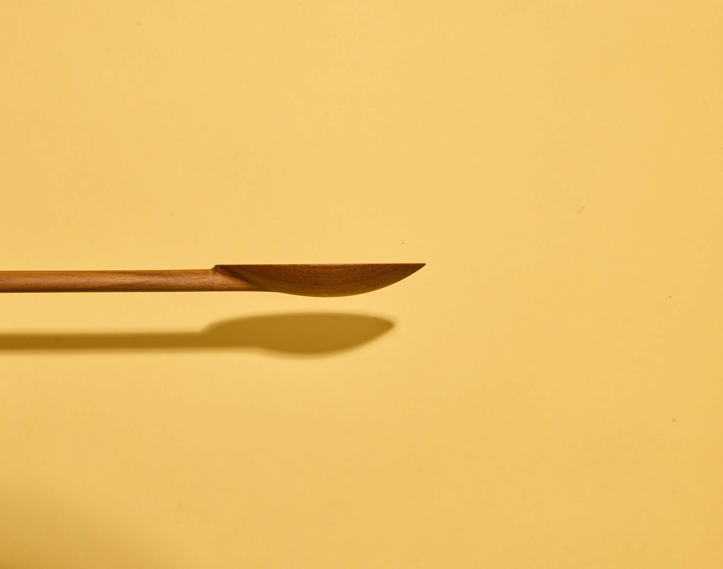 Grydeske, teak, 20 cm