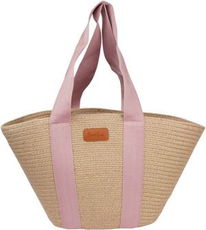 PEPPINO - JUTE BAG WITH COTTON HANDLES 45 X 40 CM