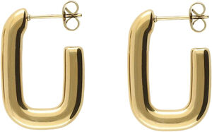 Rectangular drop earrings