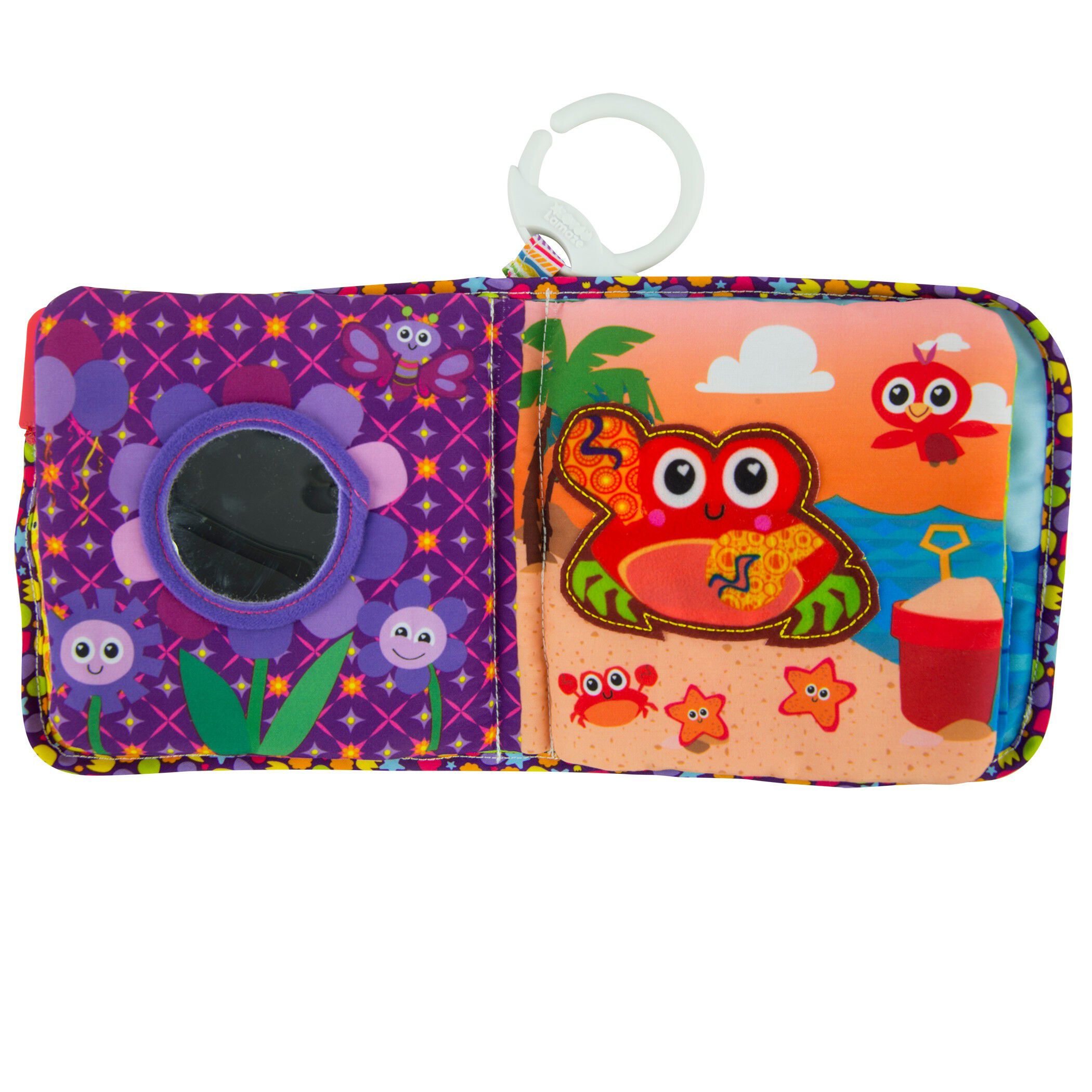 Lamaze stof bog m farver