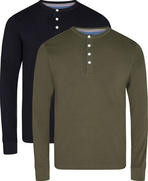 Solid granddad L/S