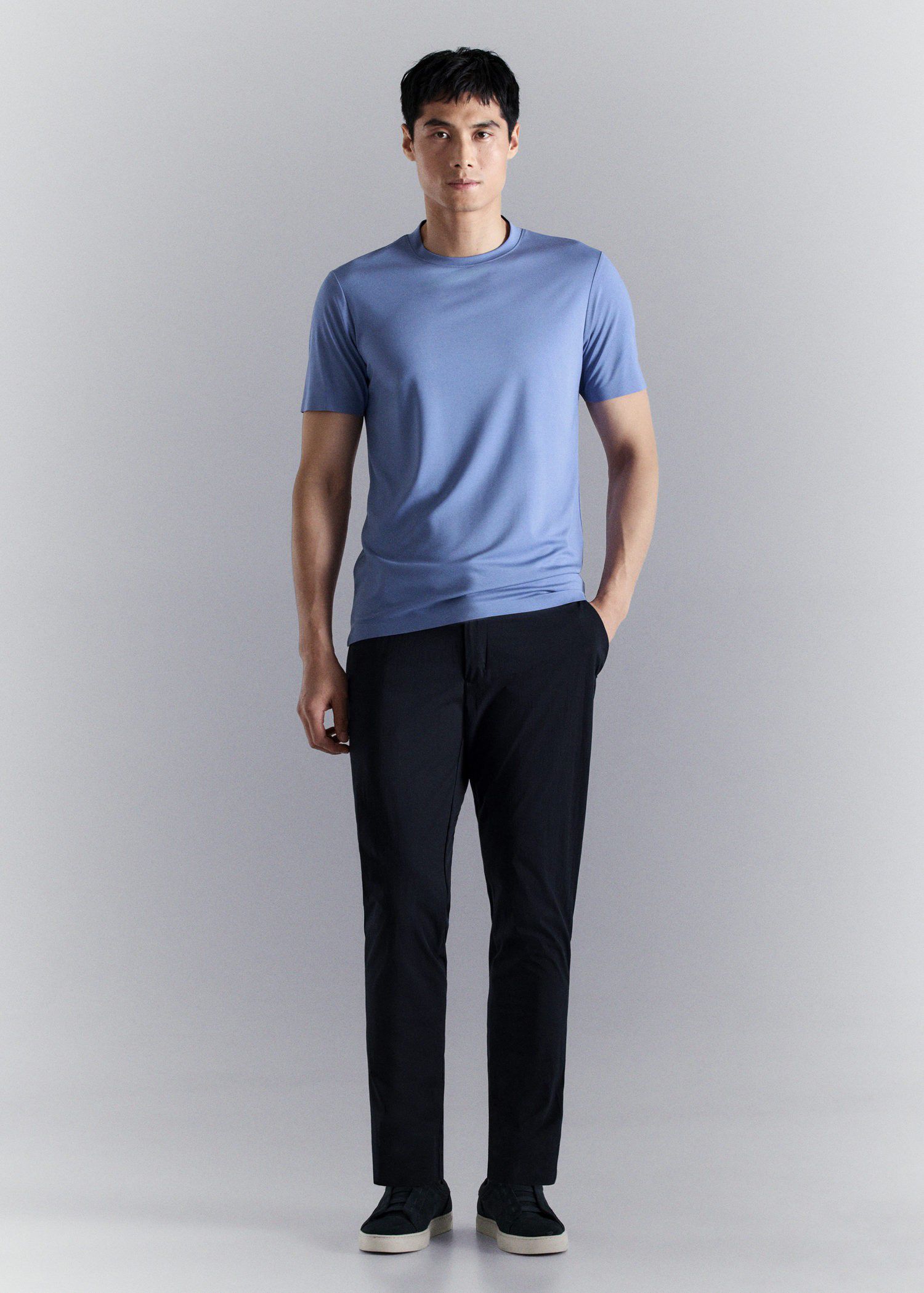 Slim-fit comfort stretch t-shirt