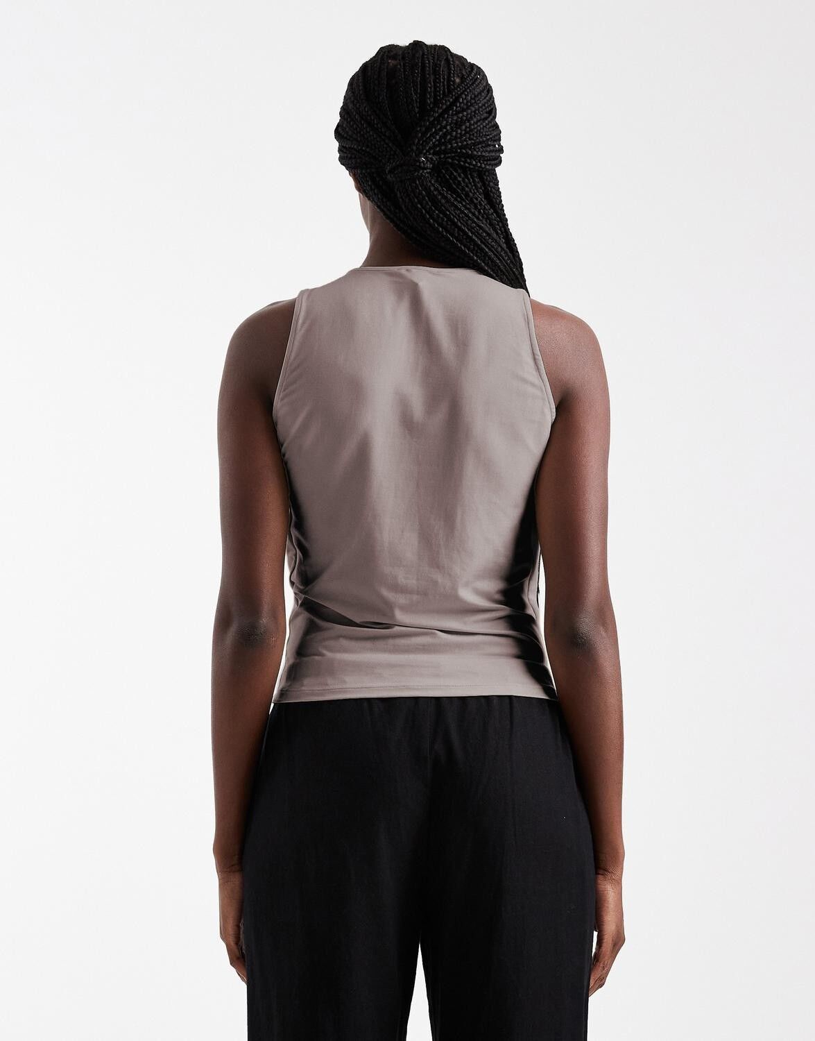 TSJANNA SLINKY COWL TOP JRS