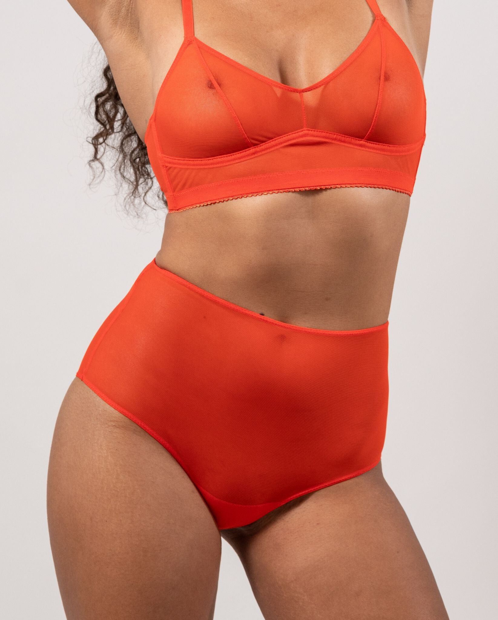 Mesh Highwaist Briefs