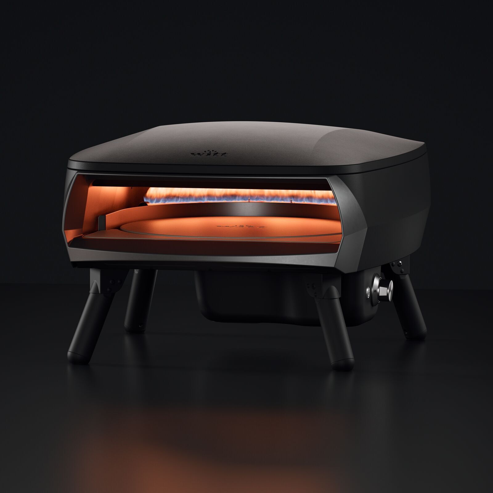 Witt Piccolo Rotante 16" EU Pizza oven Black