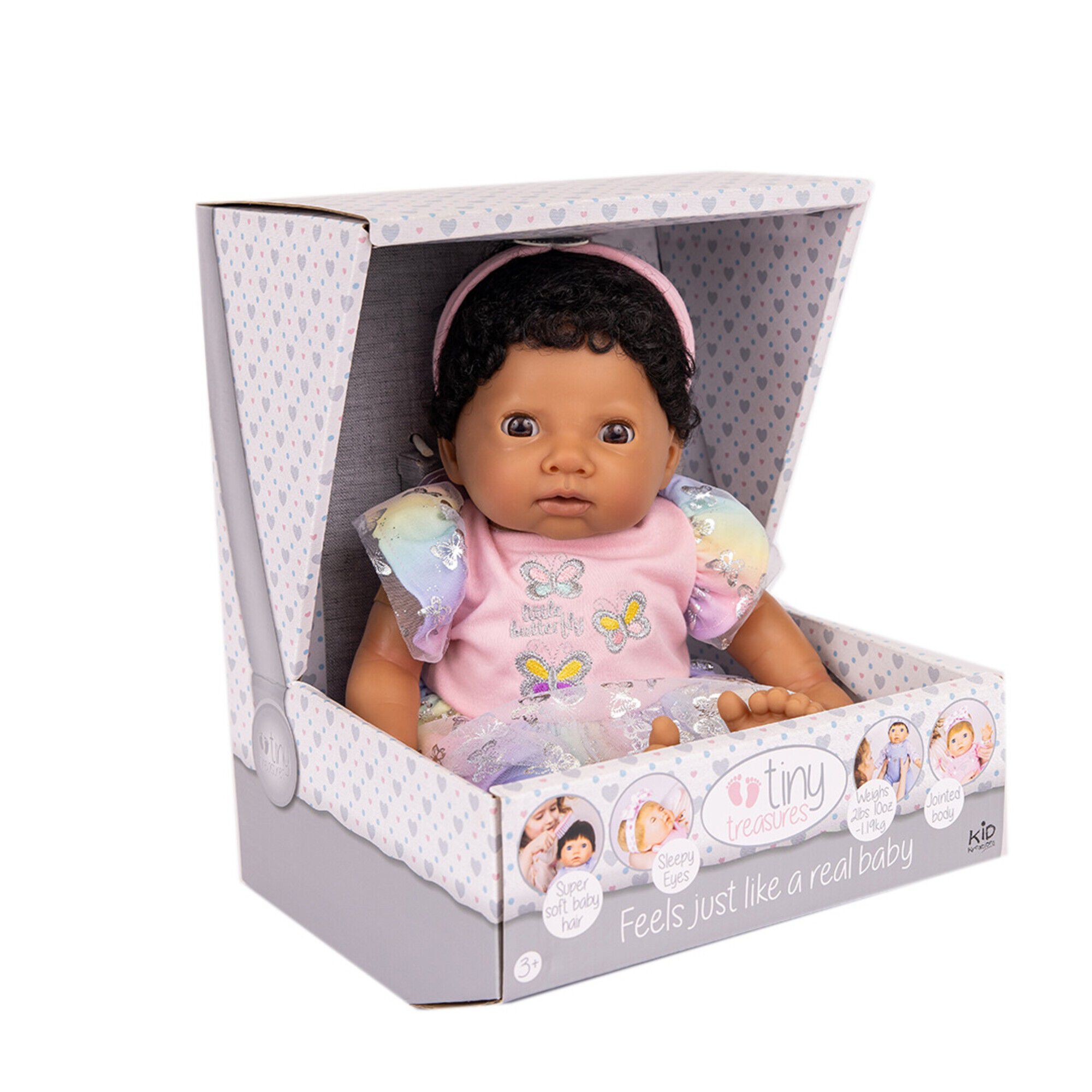 Tiny Treasures Etnisk dukke