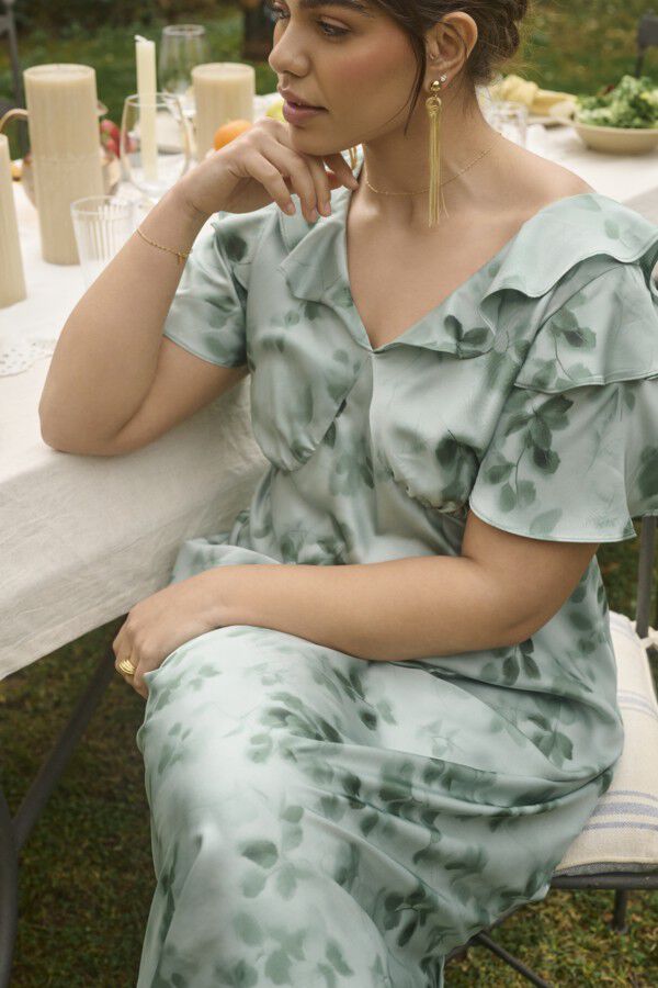 KCjamie Frill Dress
