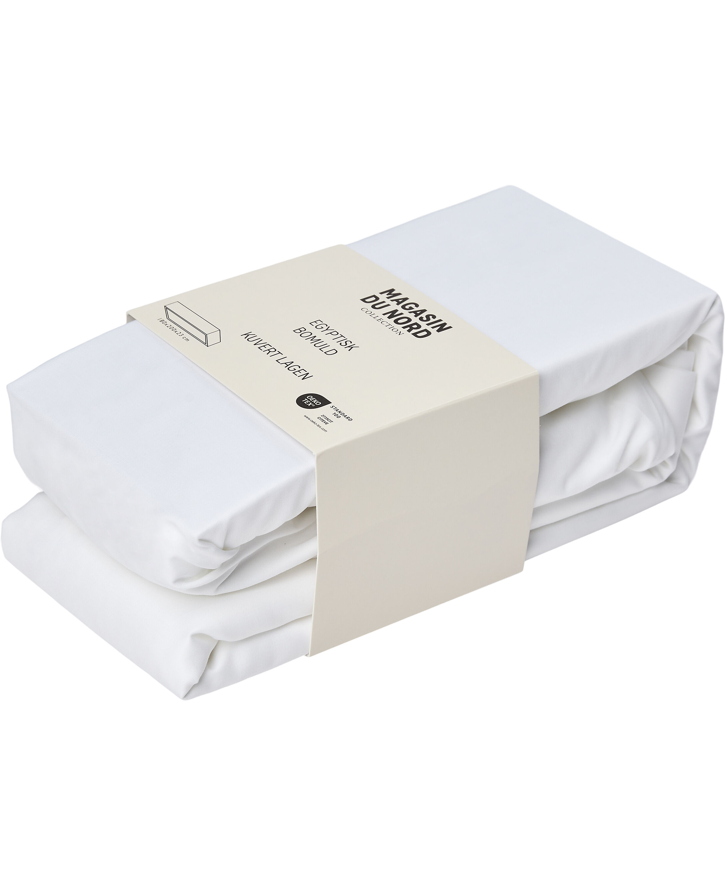 Egypt topmadras lagen 180x200x23cm hvid