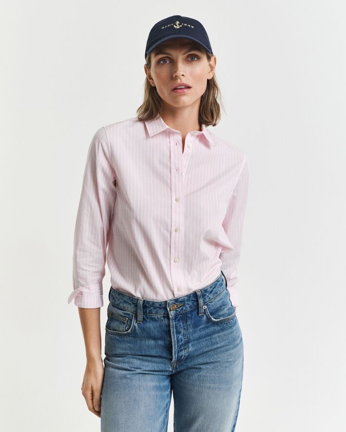 REG CLASSIC POPLIN STRIPED SHIRT