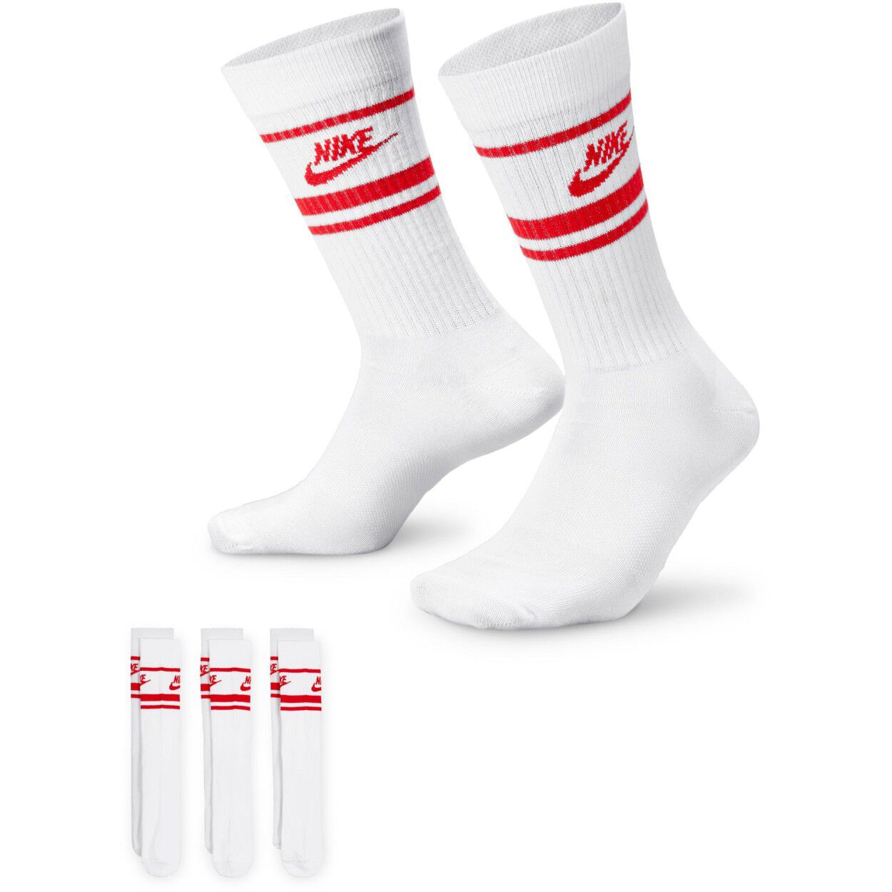 Sportswear Dri-FIT Everyday Essential str&oslash;mper, 3 par