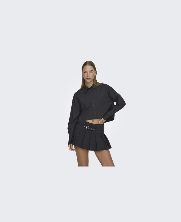 ONLNIARA L/S CHECK SHORT SHIRT TLR