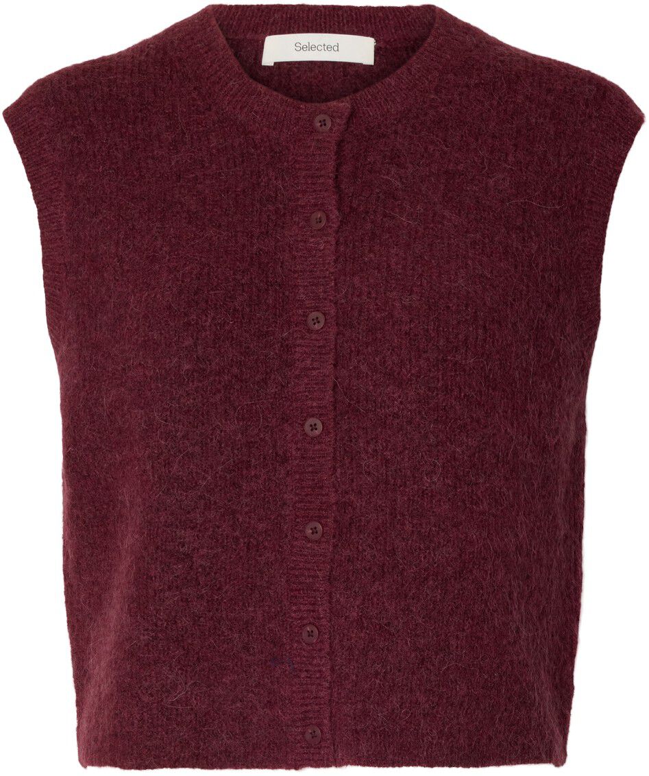 Slwlulu Sl Button O-Neck Vest Noos