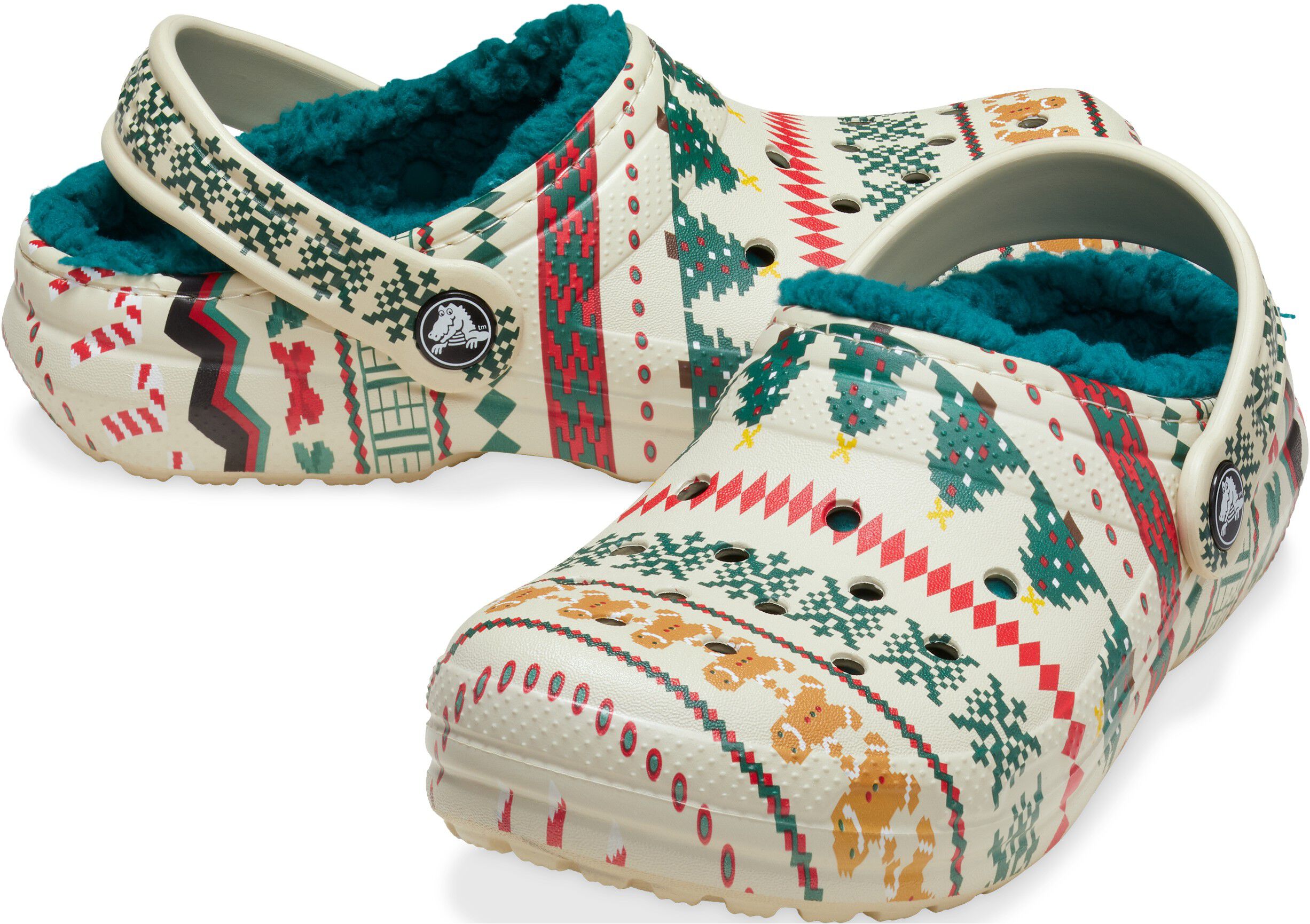 Classic Lined Fair Isle Clog T Bone/Mlti