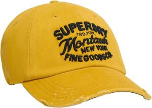 VINTAGE APPLIQUE BASEBALL CAP
