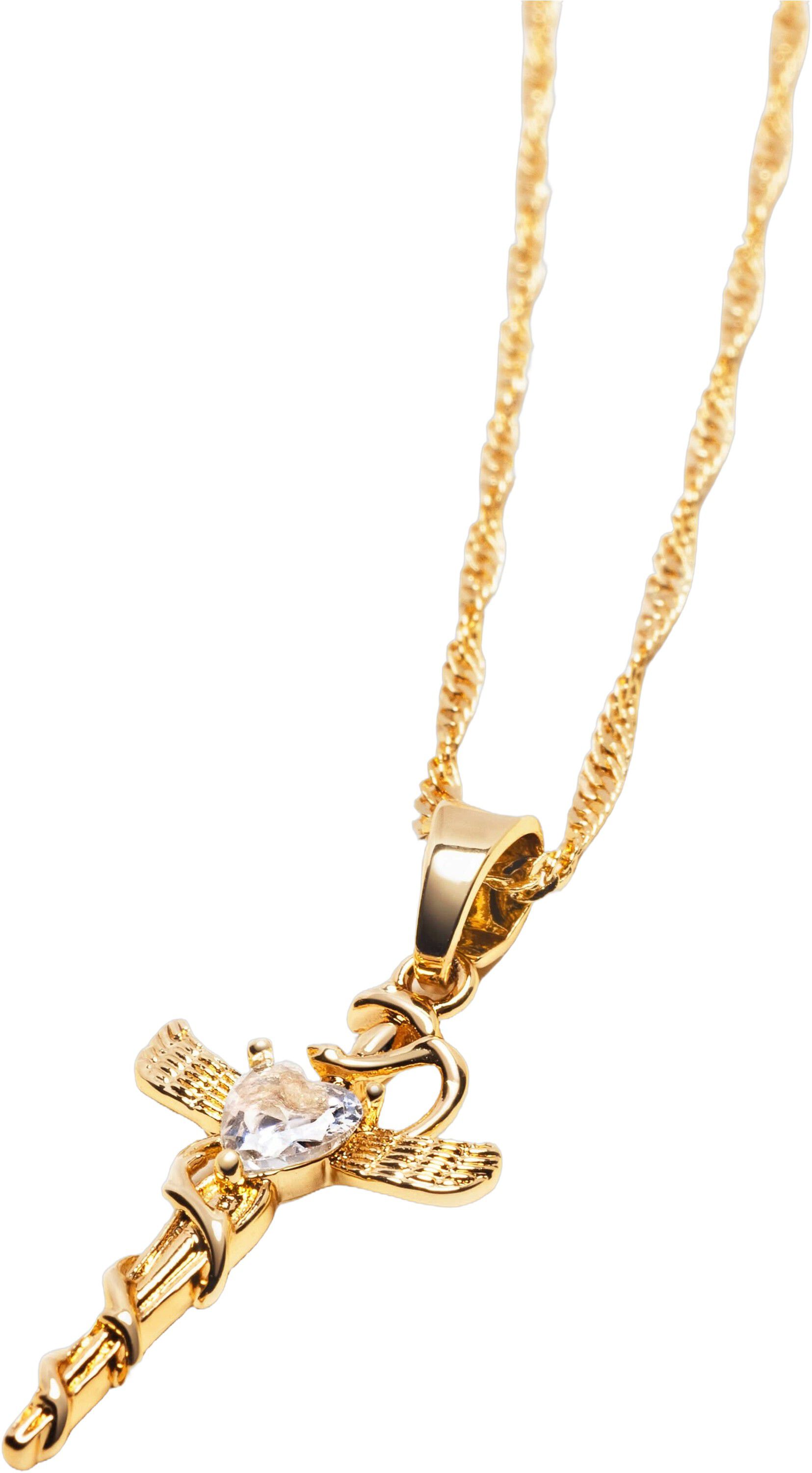 Women's Caduceus Pendant Necklace