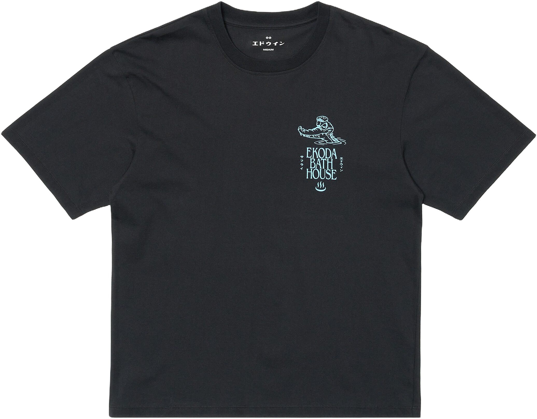 Ekoda Bath House T-Shirt - Black