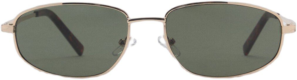 Metallic frame sunglasses