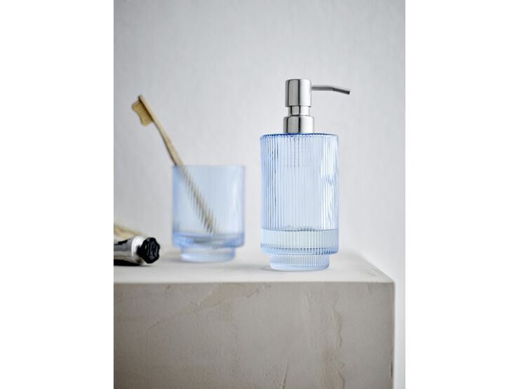 Tandbørstekrus Clarity Sky Blue