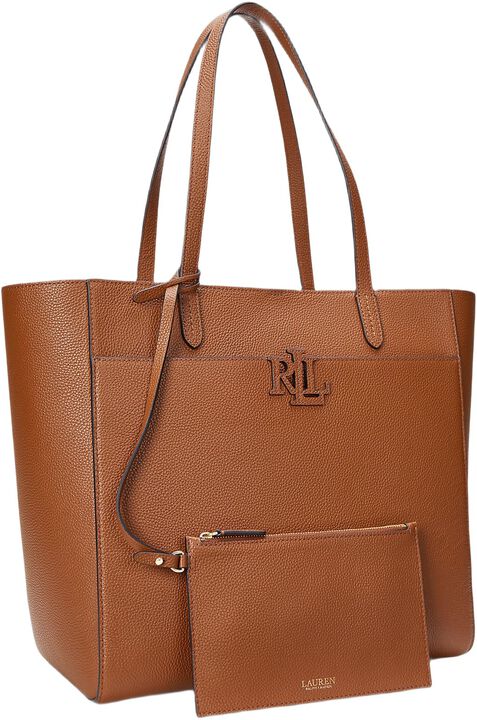 Pebbled Leather Large Cameryn Tote Bag