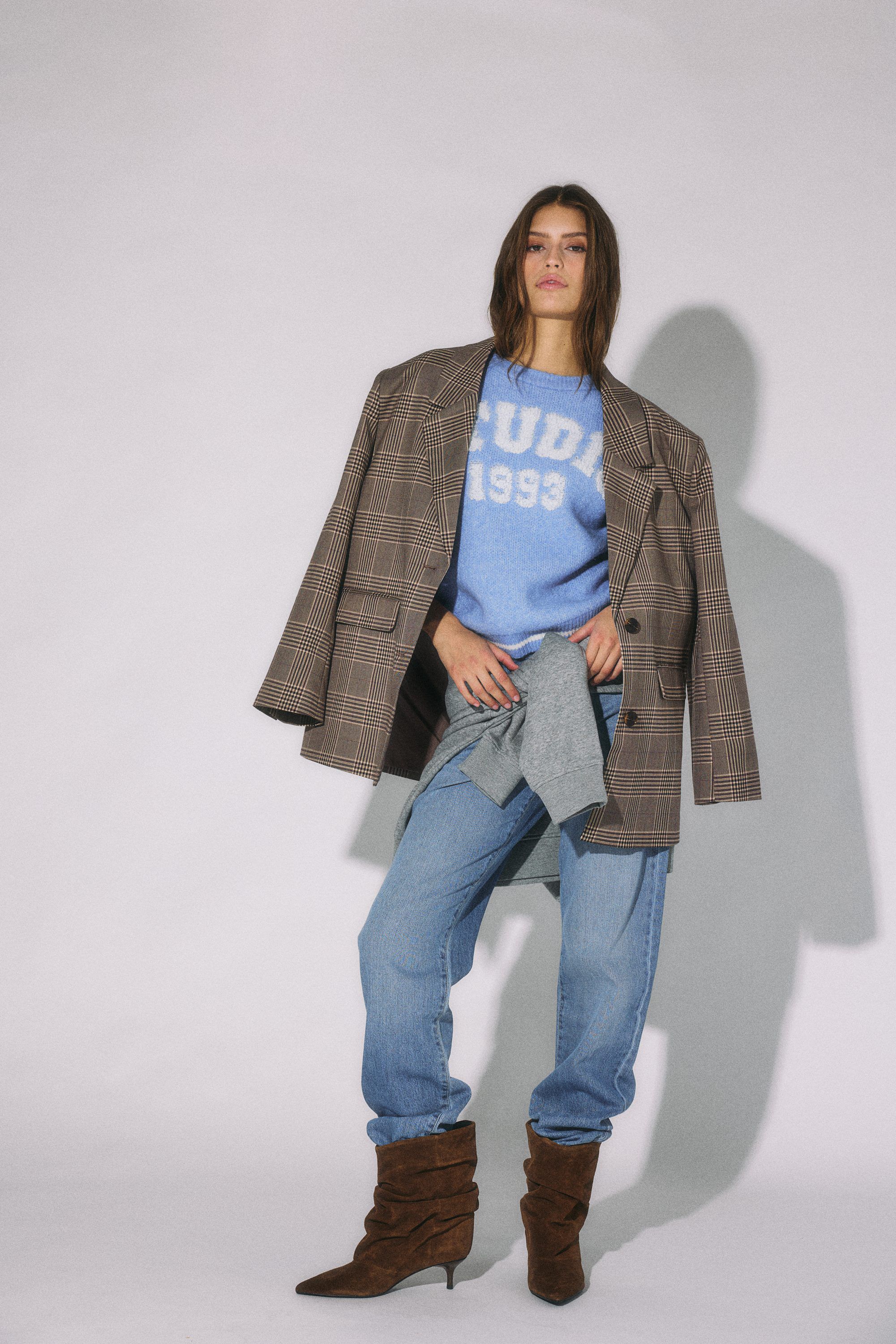 Nmwera L/S Slit Blazer Tlr