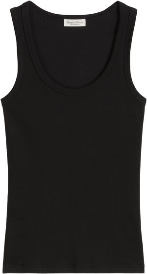 Top, deep round neck