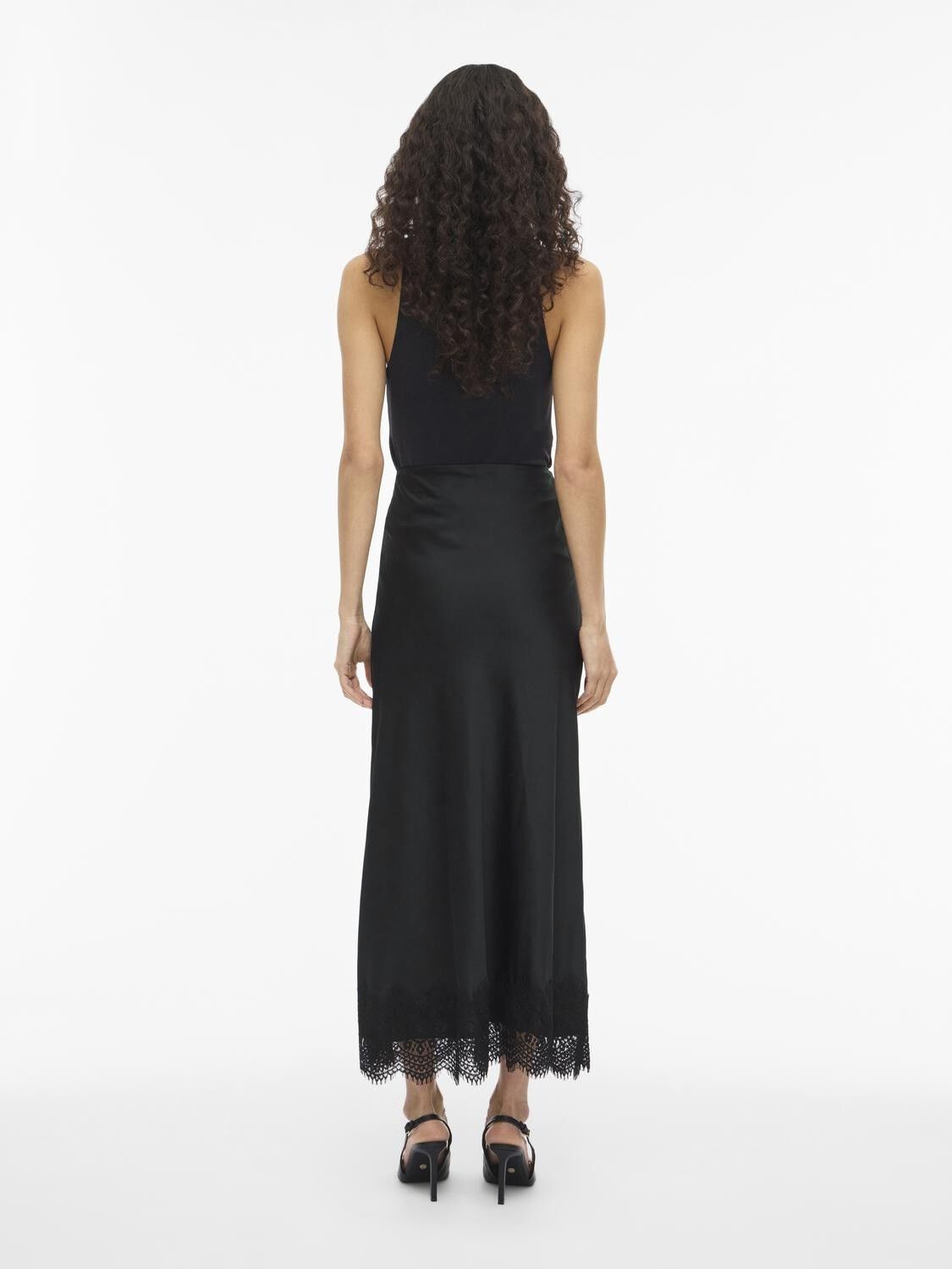 VIELLETTE HW ANKLE LACE SKIRT - NOO