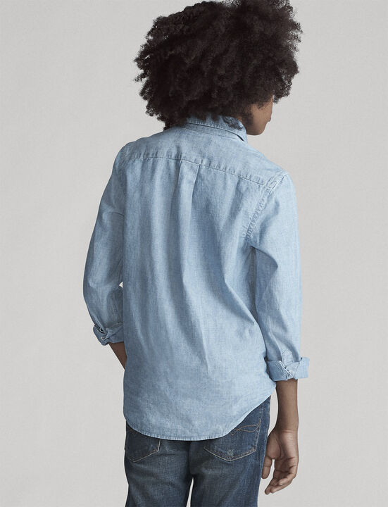 Cotton Chambray Shirt