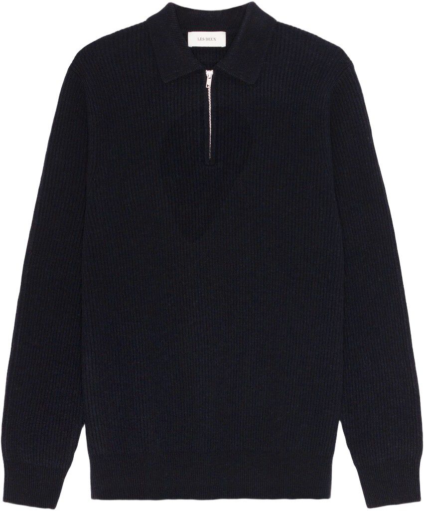 Elinor Zipper Polo Knit