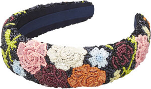 Fleuriora Wide Beaded Hairbrace