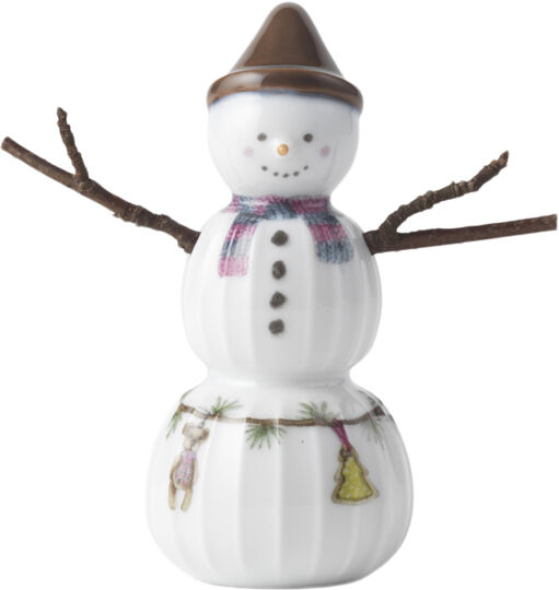 Hammersh&oslash;i Christmas Snedreng H9 hvid m. deko