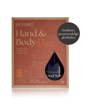Gaveæske Hand & Body Duo Lemongrass/Rosemary/Cedar wood.