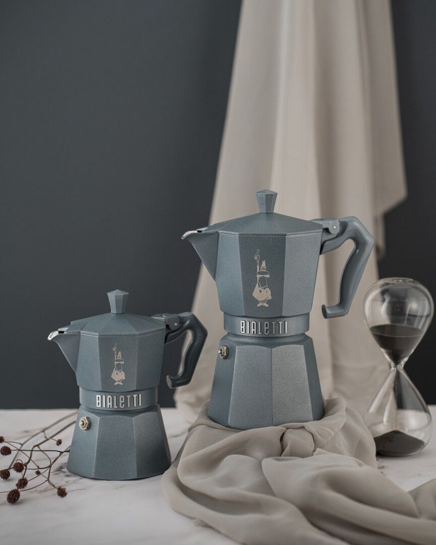 Moka Exclusive espressokande, 3 kop Induction Bialetti