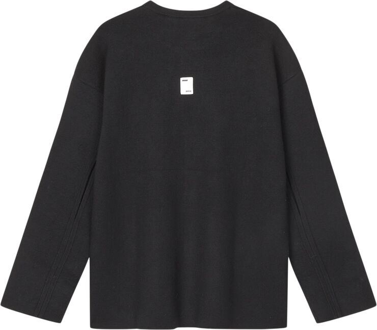 Excursion'' Elbow Slit C-neck Knit